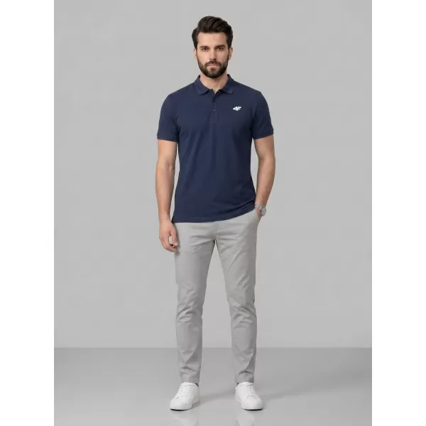  Herren-T-Shirt mit Kragen 4F WMM00TPTSM0771 GEWOHNHEITEN 