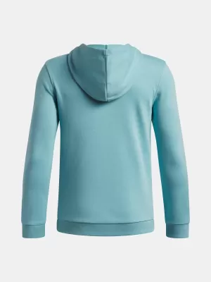 Jungen-Sweatshirt UNDER ARMOUR RIVAL LW 1/4 ZIP HOODIE 6009316-425 BLAU