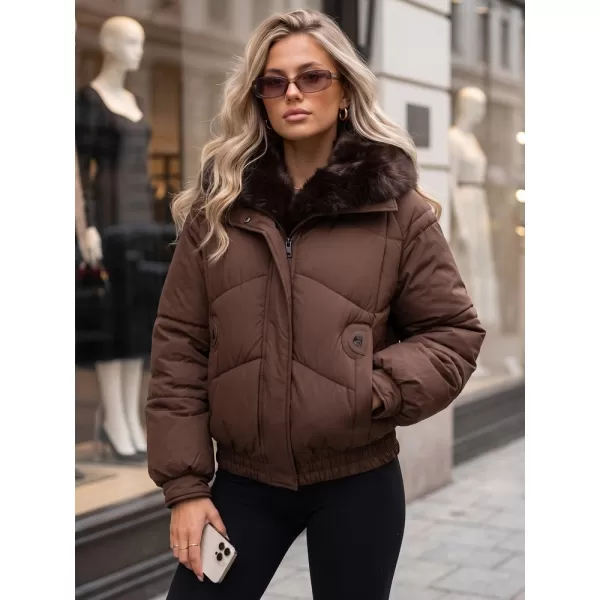  Damenjacke DSTREET TY6006 BRAUN 