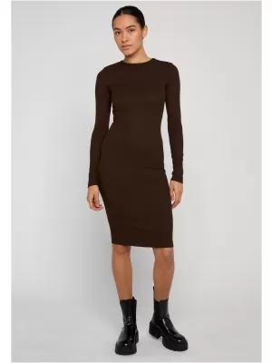 Kleid URBAN CLASSICS TB1340 BRAUN