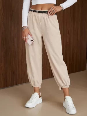 Damenhosen DSTREET UY3171 BEIGE