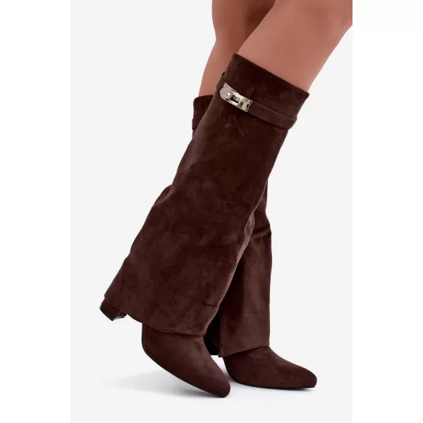  Damenstiefel BOTO CLS-657 BRAUN 