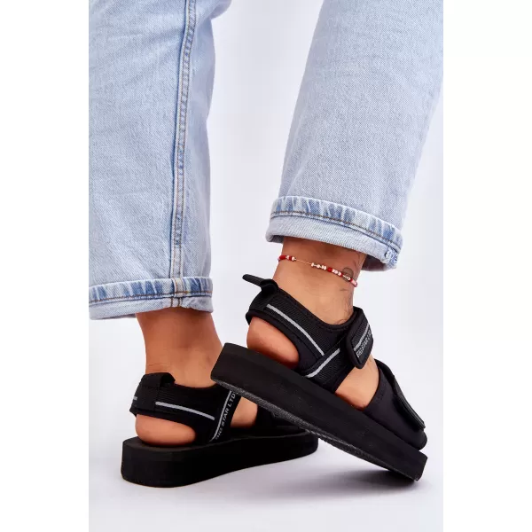  Damensandalen BIG STAR SHOES LL274784 SCHWARZ 