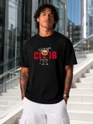 Herren-T-Shirt DSTREET NX1031R-BK-O SCHWARZ