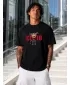 Herren-T-Shirt DSTREET NX1031R-BK-O SCHWARZ