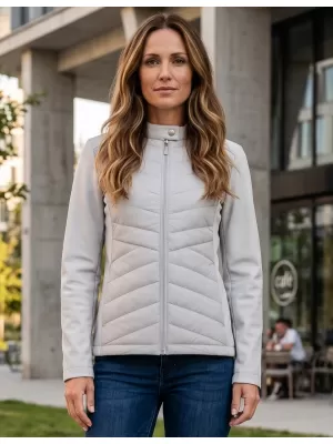Hybridjacke für Damen MALFINI PREMIUM CROSS 556 SILBERGRAU