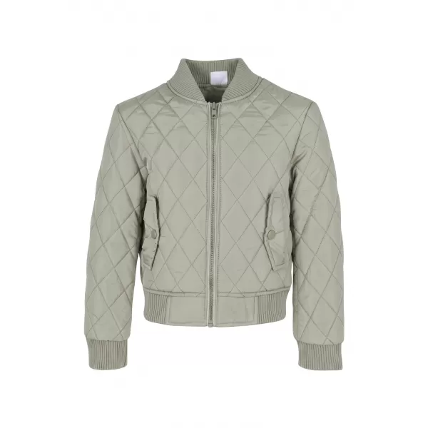  Steppjacke für Mädchen URBAN CLASSICS UCK806-03259 WEICHER SALBEI 