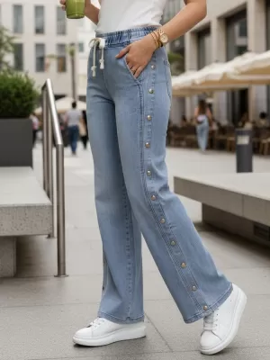Damenhosen DSTREET UY2986 BLAU