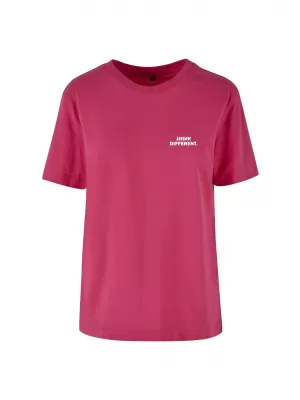 Damen-T-Shirt URBAN CLASSICS TB8958-06989 HIBISKUSROSA