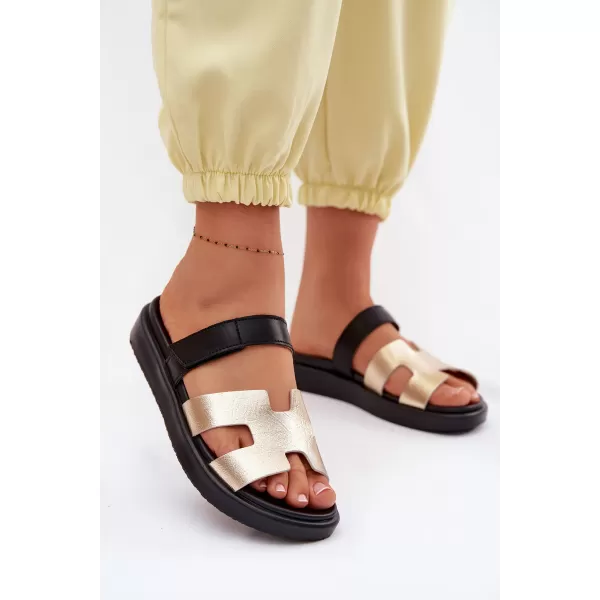  Damenhausschuhe BOTO 26SD18-9807 GOLD 