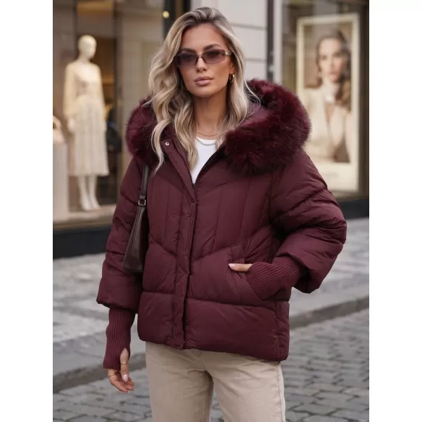  Damenjacke DSTREET TY5742 BURGUND 