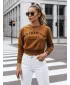 Damen-Sweatshirt DSTREET BY1565 BRAUN