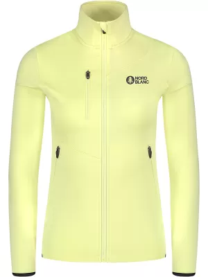 Powerfleece-Sweatshirt für Damen NORDBLANC CRISP NBSFL8338 BERNSTEIN
