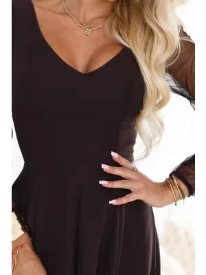 Kleid NUMOCO 640-8 SCHOKOLADENBRAUN