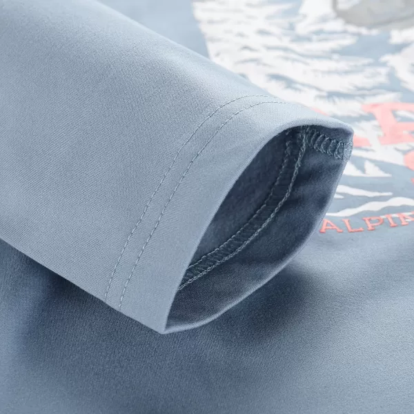  Schnelltrocknendes Herren-T-Shirt ALPINE PRO STANS ASHLEY BLUE VARIANTE PE 