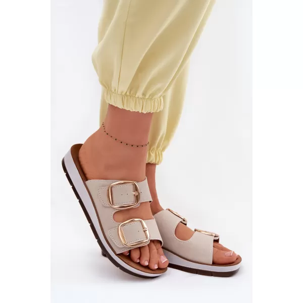  Damenhausschuhe INBLU CP000061 BEIGE 