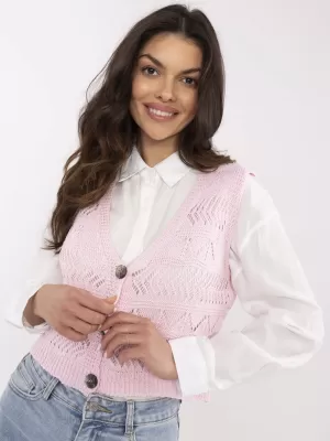 Damenpullover SUBLEVEL D93076J90849A LEUCHTEND ROSA