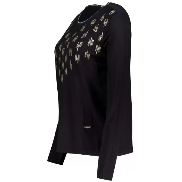  Damen-T-Shirt ALTISPORT IDIARA SCHWARZ 