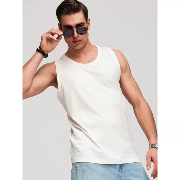  Herren-Tanktop OMBRE OM-TSBT-0272 WEIß 