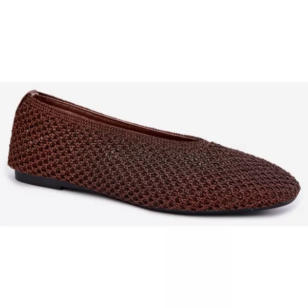  Ballerinas für Damen BOTO CH956 BRAUN 