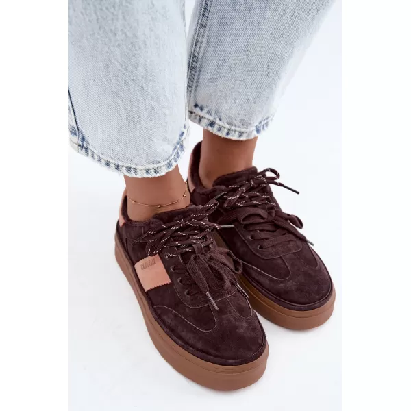  Damen-Sneaker BIG STAR SHOES UU274770 BRAUNE/BEIGE SCHATTEN 