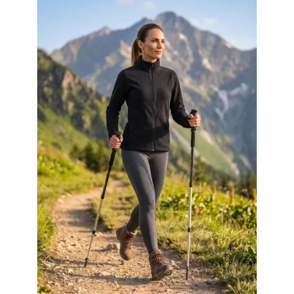  Damen-Sweatshirt aus Microfleece MALFINI FACTOR 853 SCHWARZ 