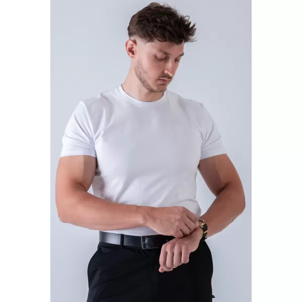  Herren-T-Shirts NEBBIA MIKE MUSCLE FIT 158 WEIß 