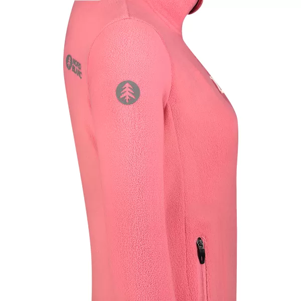  Leichtes Fleece-Sweatshirt für Damen NORDBLANC MAPLE NBSFL8374 ROSA 