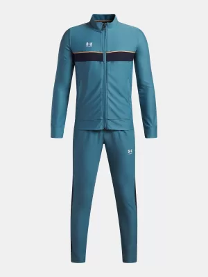 Jungen-Set UNDER ARMOUR B CHALLENGER TRACKSUIT 6004082-466 BLAU