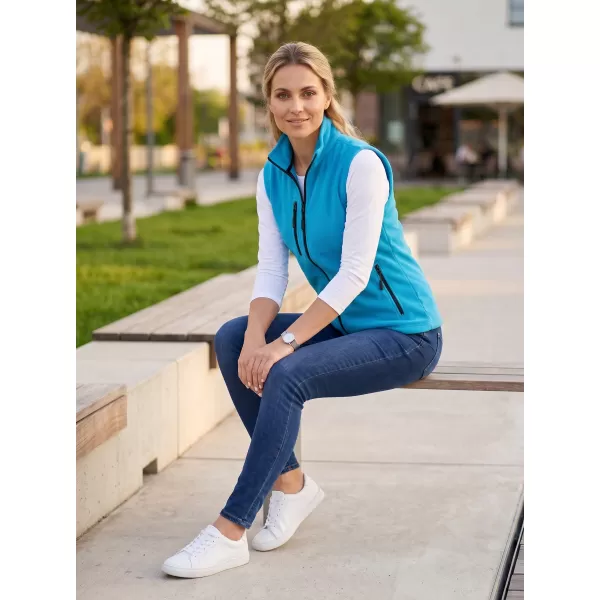  Fleeceweste für Damen MALFINI EXIT W-525 TÜRKIS 