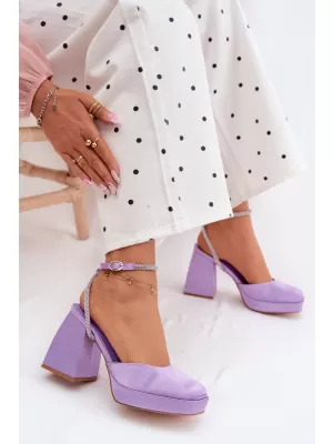 Damensandalen BOTO H-8 LILA