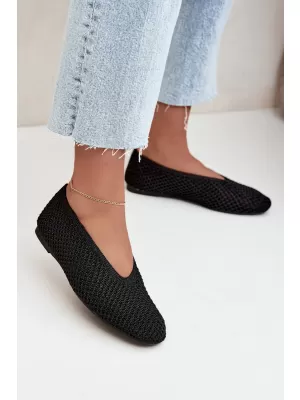 Ballerinas für Damen BOTO CH956 SCHWARZ