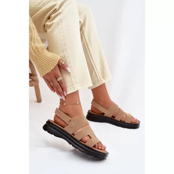  Damensandalen BIG STAR SHOES TT274482 BEIGE 