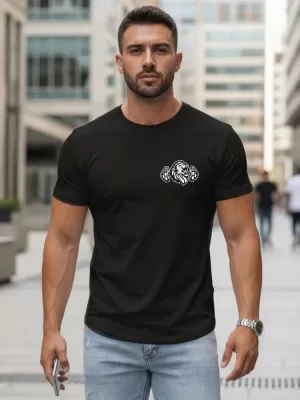 Herren-T-Shirt DSTREET NX5084R SCHWARZ