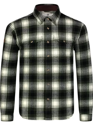 Herren-Flanellhemd NORDBLANC MOOR NBSSM8368 KHAKI
