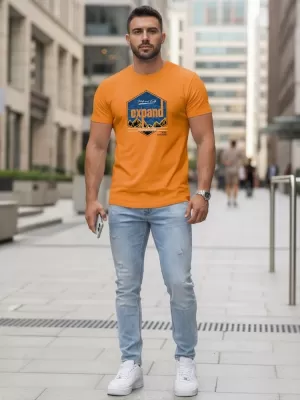 Herren-T-Shirt DSTREET NX5004R-OR ORANGE