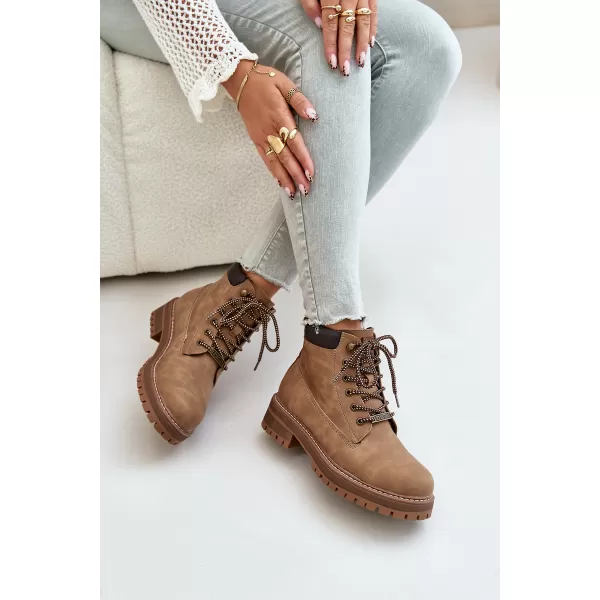  Damenstiefel BIG STAR SHOES OO274A289 BRAUN/BEIGE 