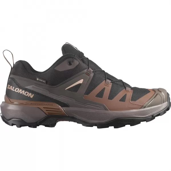  Herrenschuhe SALOMON X ULTRA 360 GORE-TEX L45473300 SCHWARZ/DUNKLES MÖWENGRAU/DUNKLE ERDE 