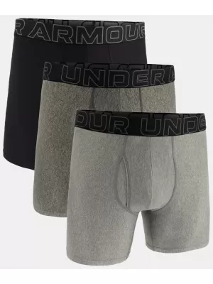 Herren-Boxershorts UNDER ARMOUR M UA PERF TECH 6IN (3KS) 1383878-035 GRAU