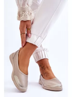 Ballerinas für Damen EVENTO 21PB32-3621 BEIGE