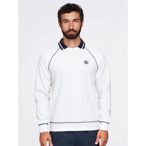  Herren-Sweatshirt OMBRE OM-SSNZ-0269 CREMEFARBEN 
