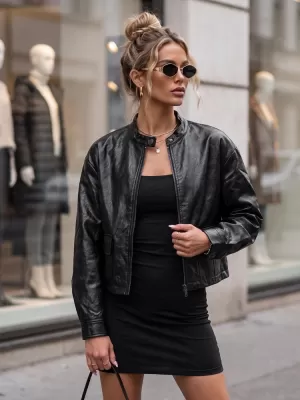 Damenjacke DSTREET TY5849 SCHWARZ