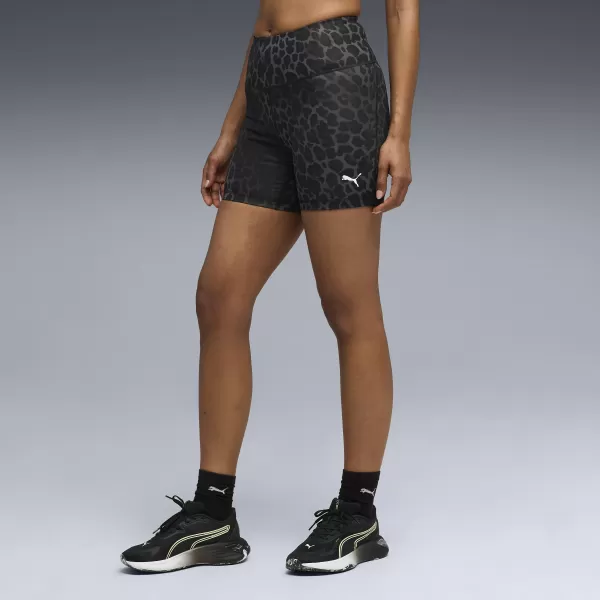  Damen-Shorts PUMA W TAD ESSENTIAL SPOTTED HAZE SHORT TIGHT 52851301 PUMA SCHWARZ 