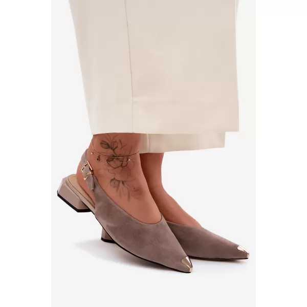  Damensandalen D&A CR61-3050 BEIGE 