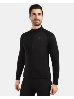 Fleece-Sweatshirt für Herren KILPI MONTALE-M 1M0203KI SCHWARZ