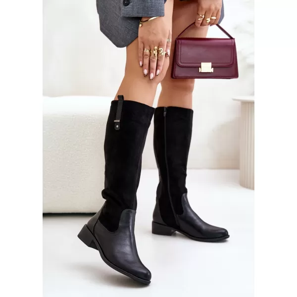  Damenstiefel BOTO ASA198-22 SCHWARZ 
