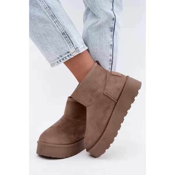  Schneemänner für Frauen BIG STAR SHOES UU274224 BEIGE 