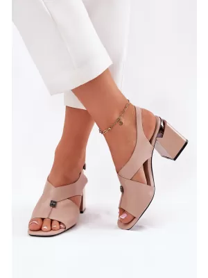 Damensandalen VINCEZA 62238 BEIGE
