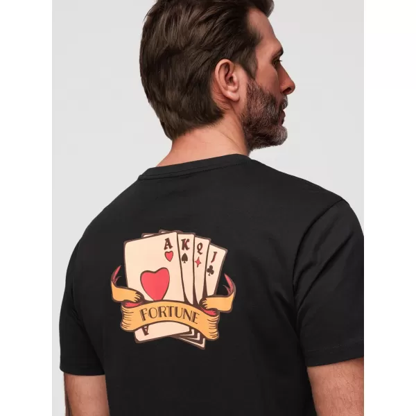  Herren-T-Shirt OMBRE OM-TSPT-0257 SCHWARZ 