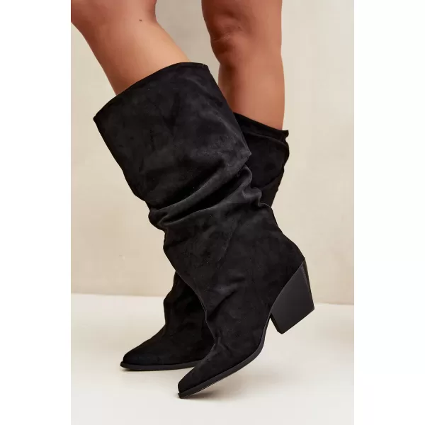  Damenstiefel BOTO 2580A-1 SCHWARZ 
